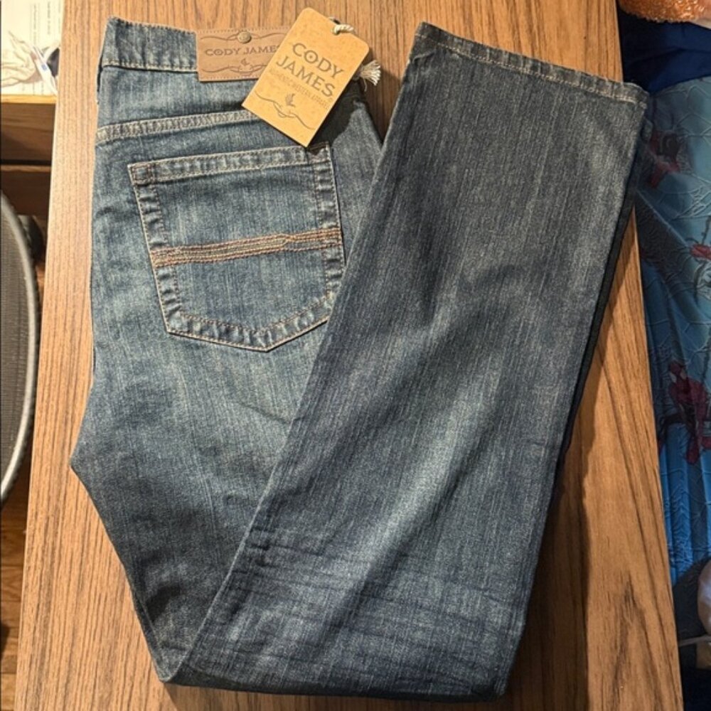 Cody James Slim Straight Men's Blue Denim Jeans